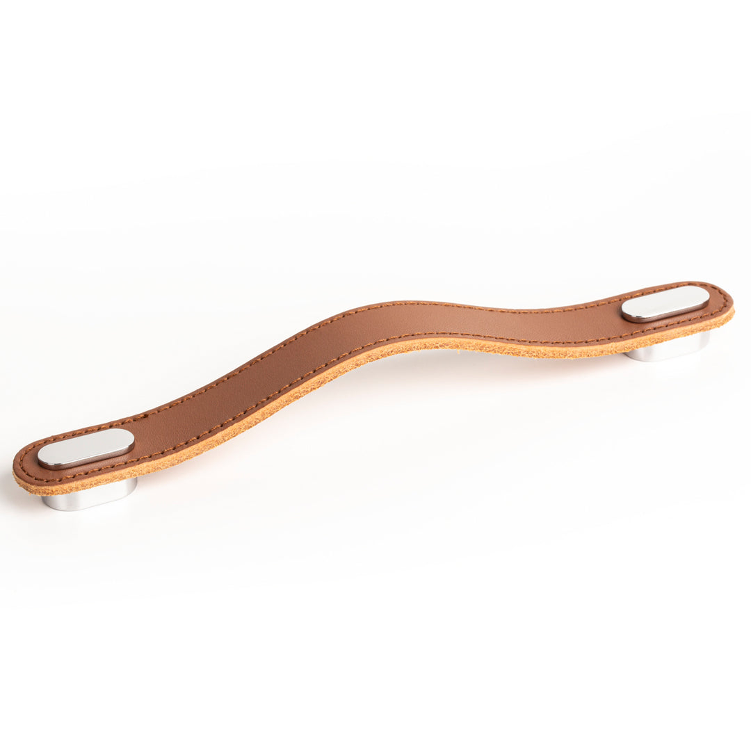 OBLONG - 22x197mm Handle Beige + polished chrome