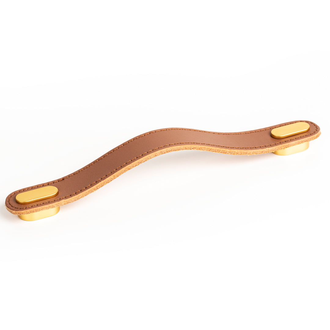 OBLONG - 22x197mm Handle Beige + brushed gold