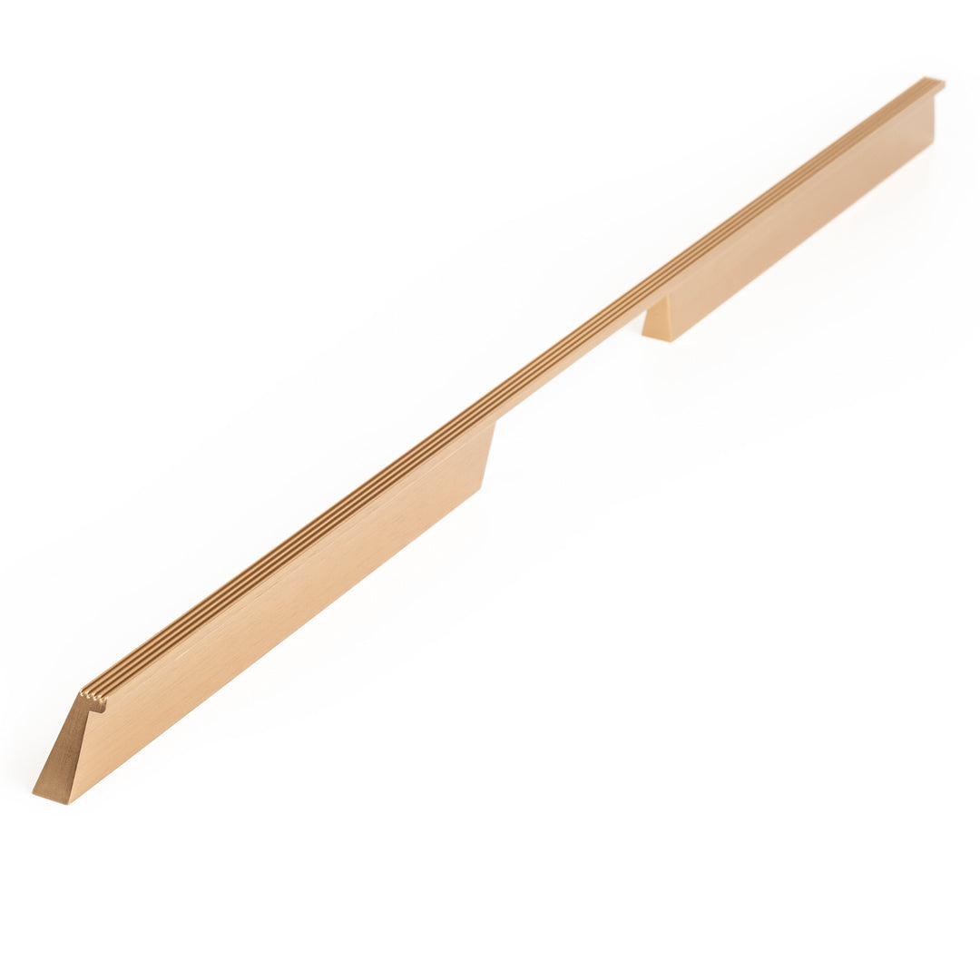 RAIL - CC192-576L600 Handle Brushed brass cava