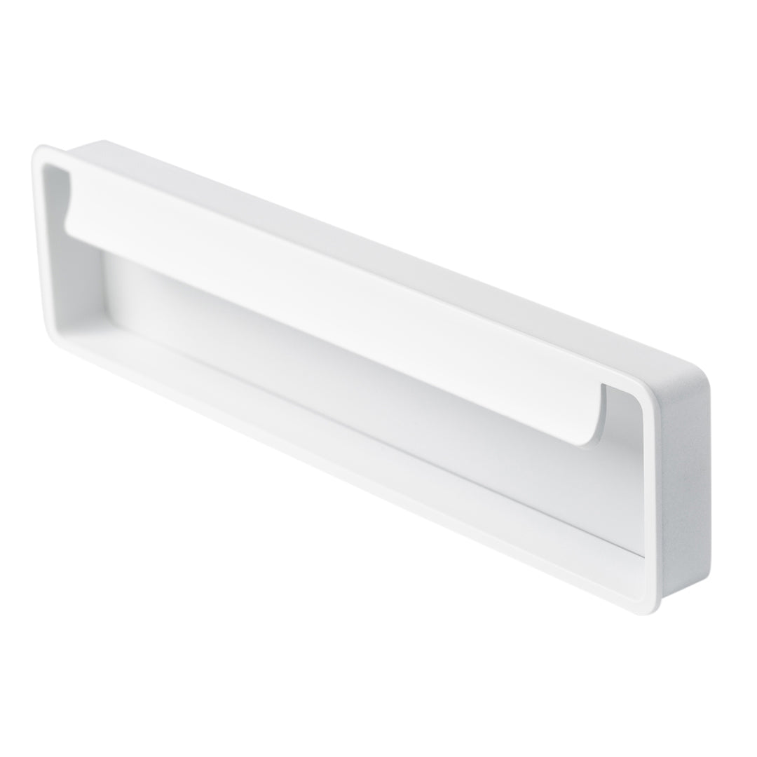 FOLD - CC128L174mm Recess Handle Matt white
