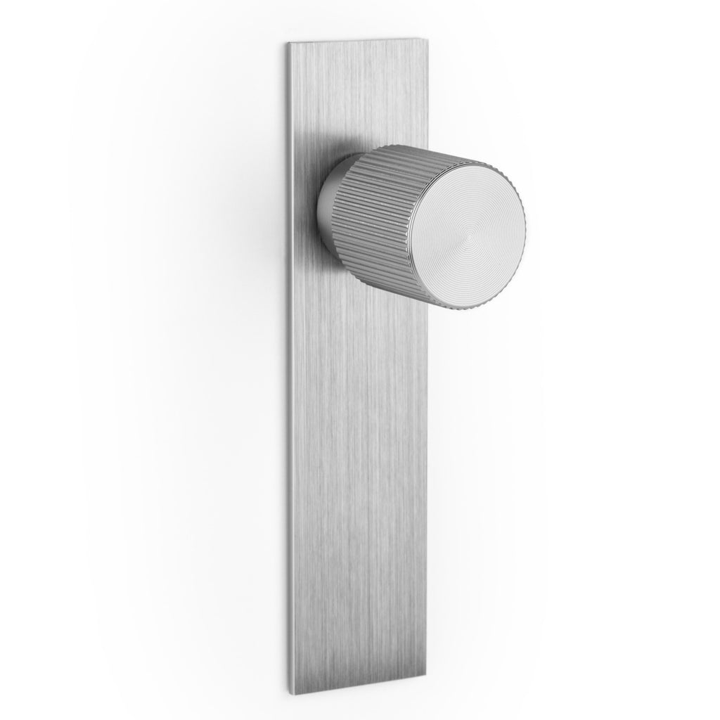 ARPA Plate - Diam22mm Knob Stainless Steel look