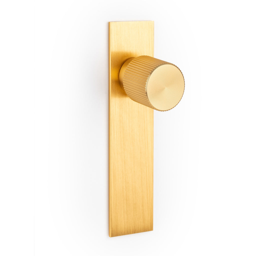 ARPA Plate - Diam22mm Knob Brushed dark brass