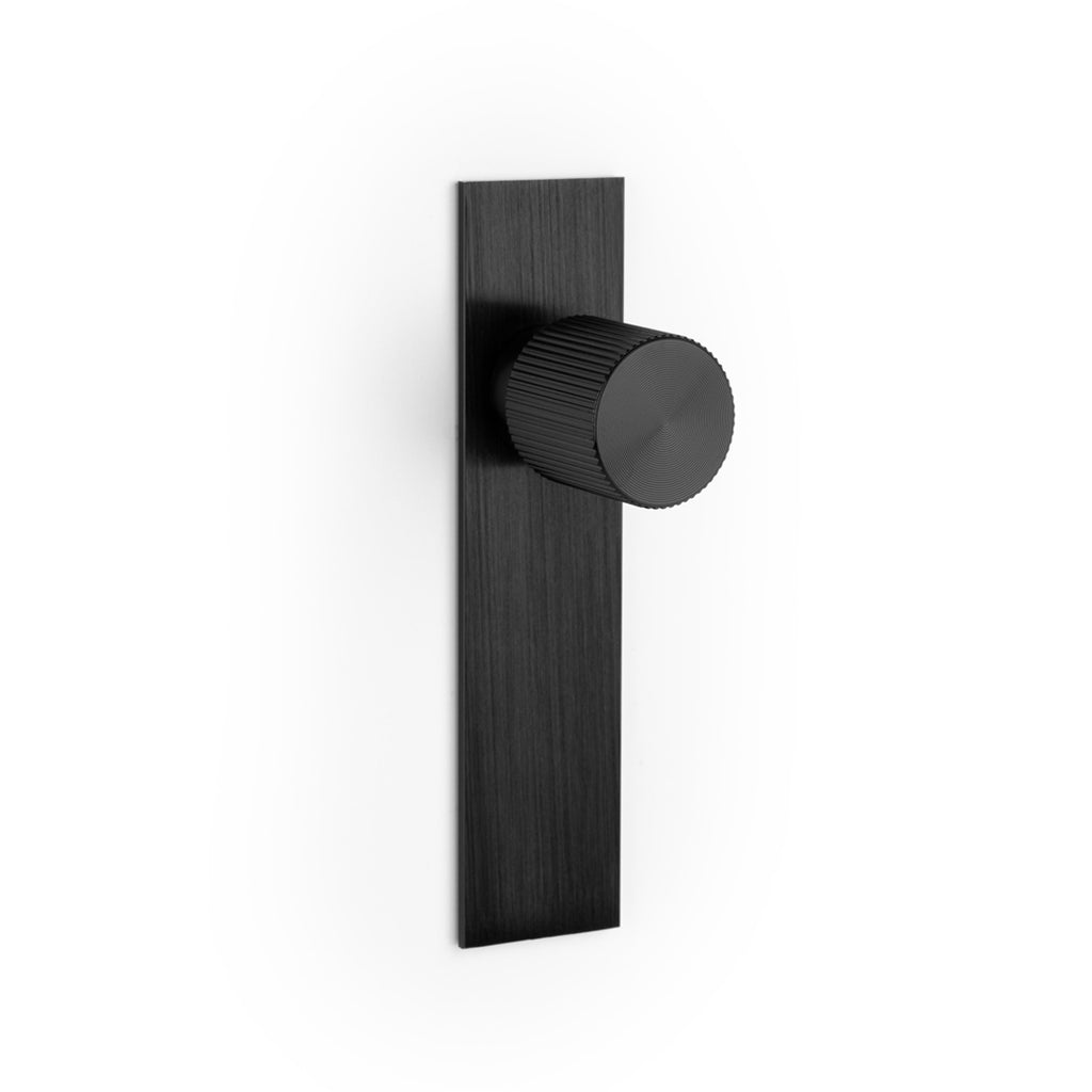 ARPA Plate - Diam22mm Knob Brushed black