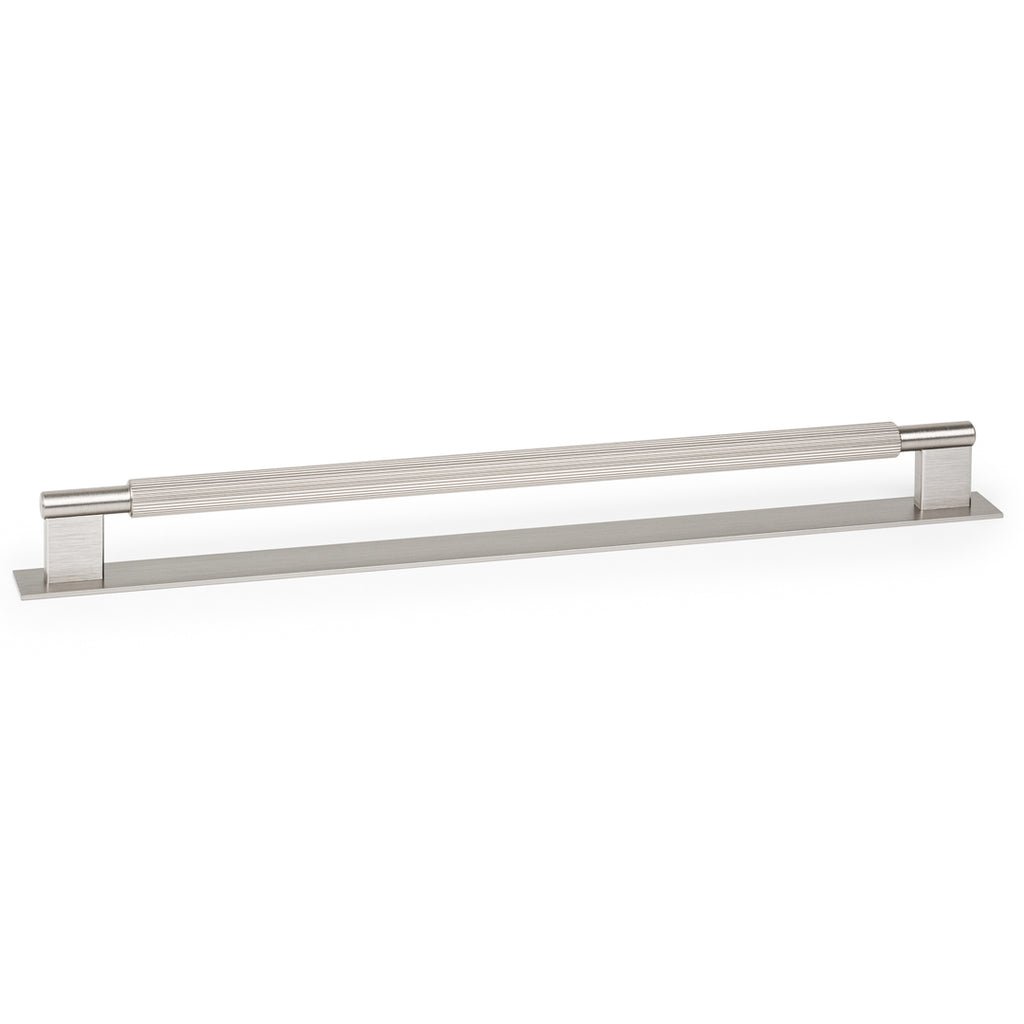 ARPA Plate - CC320L358mm Handle Stainless Steel look