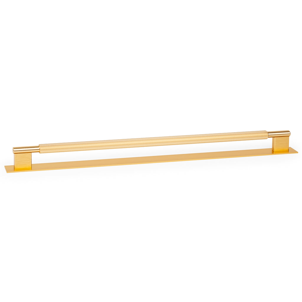 ARPA Plate - CC320L358mm Handle Brushed dark brass