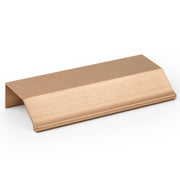 WING - CC64L100mm Handle Brushed brass cava