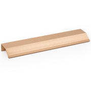 WING - CC128L200mm Handle Brushed brass cava