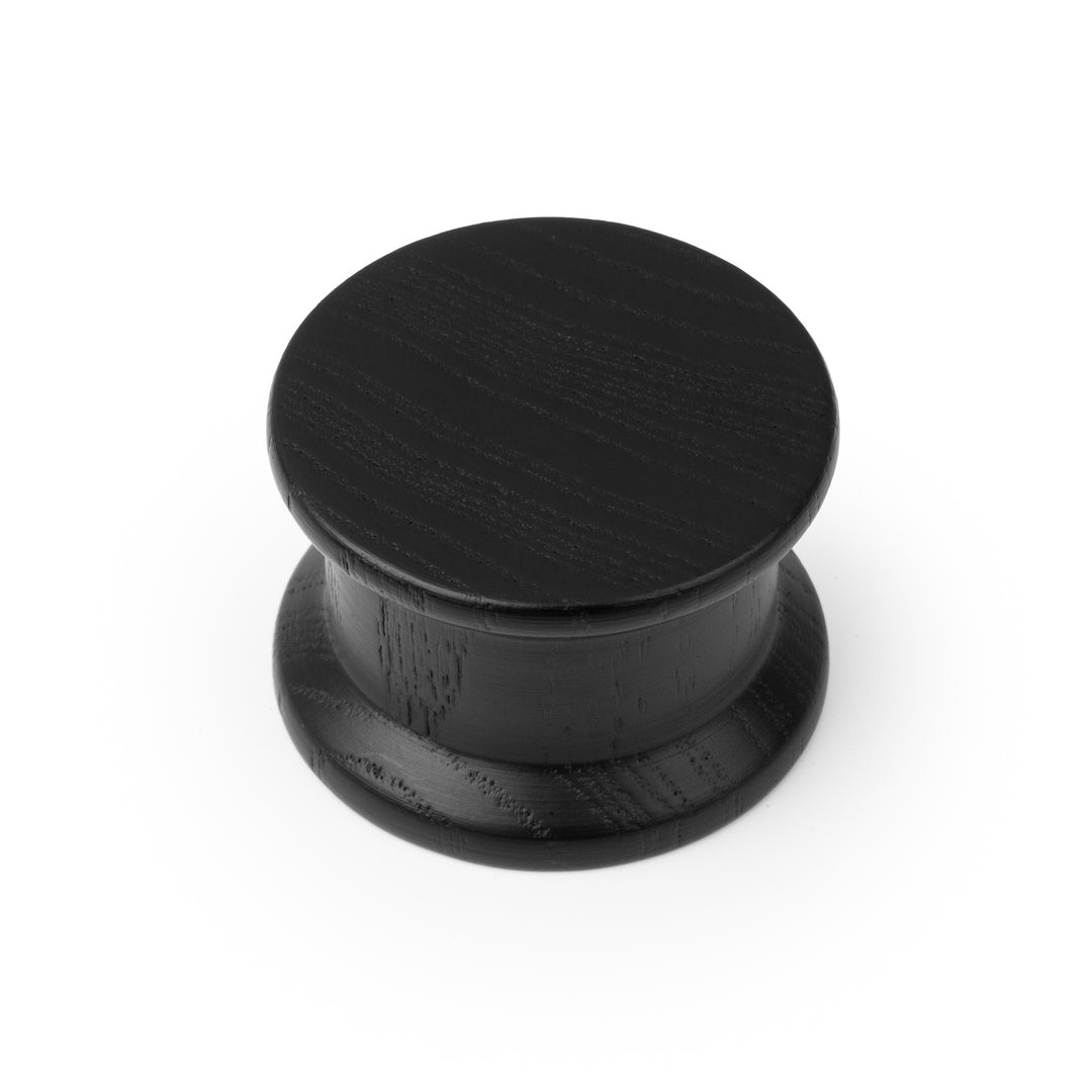 OH! - 40mm Knob Ash matt black lacquered