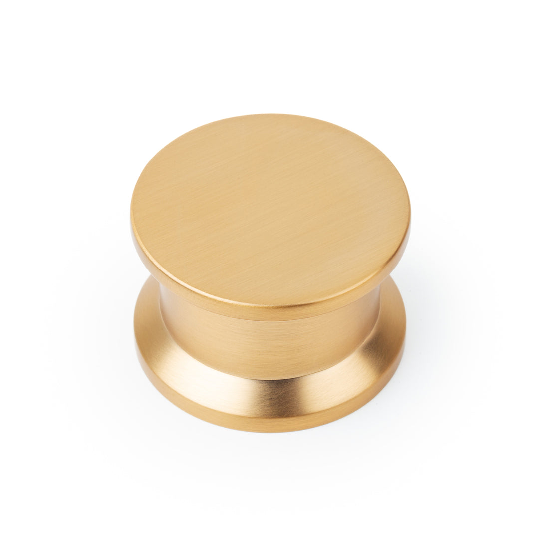 OH! - 40mm Knob Brushed brass cava
