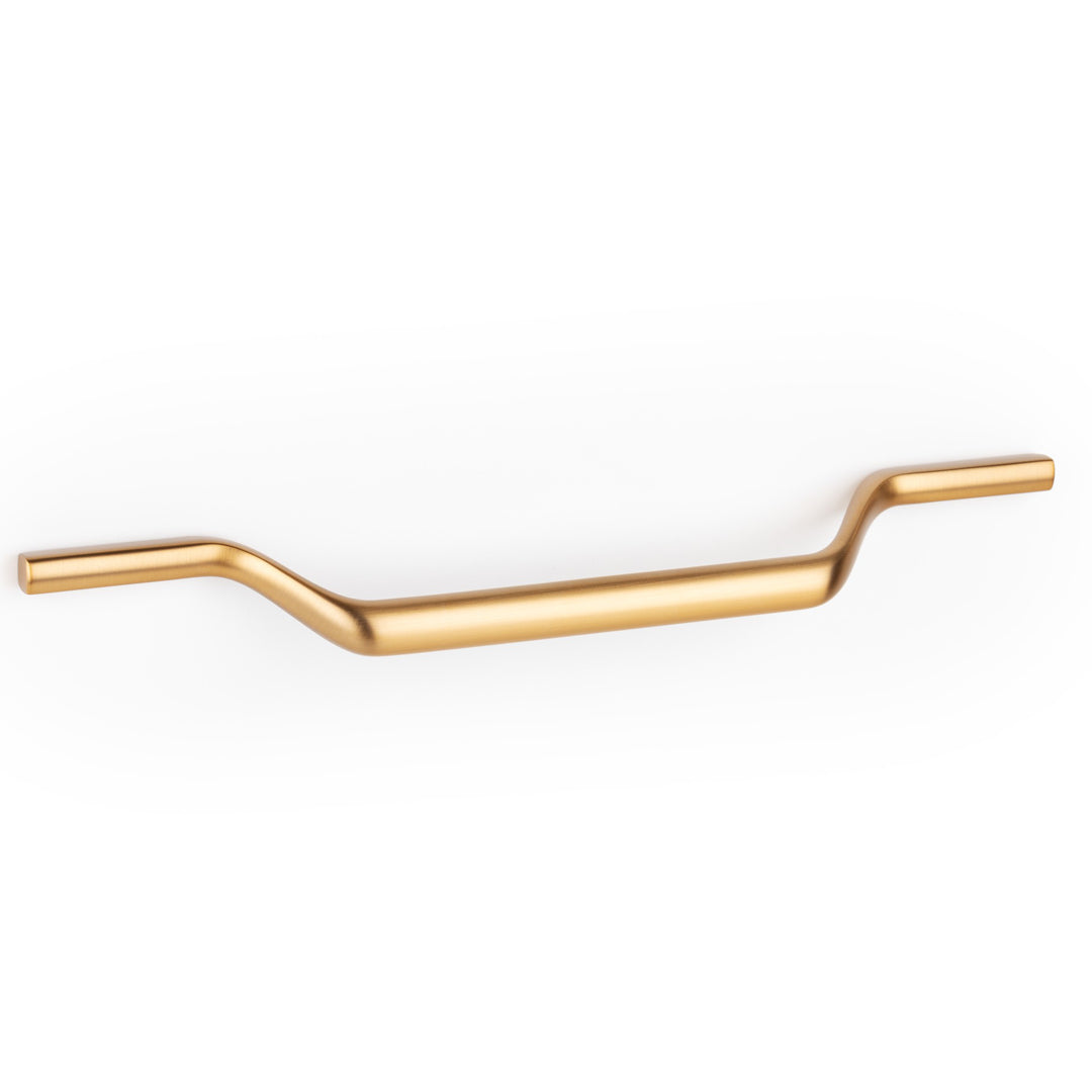 VALLEY - CC160L223mm Handle Brushed brass cava
