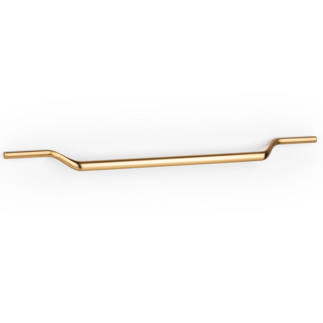 VALLEY - CC256L330mm Handle Brushed brass cava