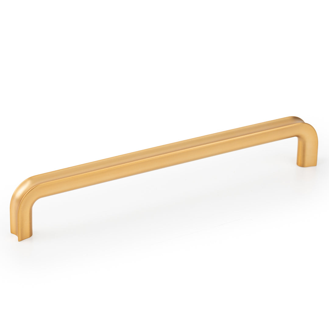 LIPP - CC192L205mm Handle Brushed brass cava