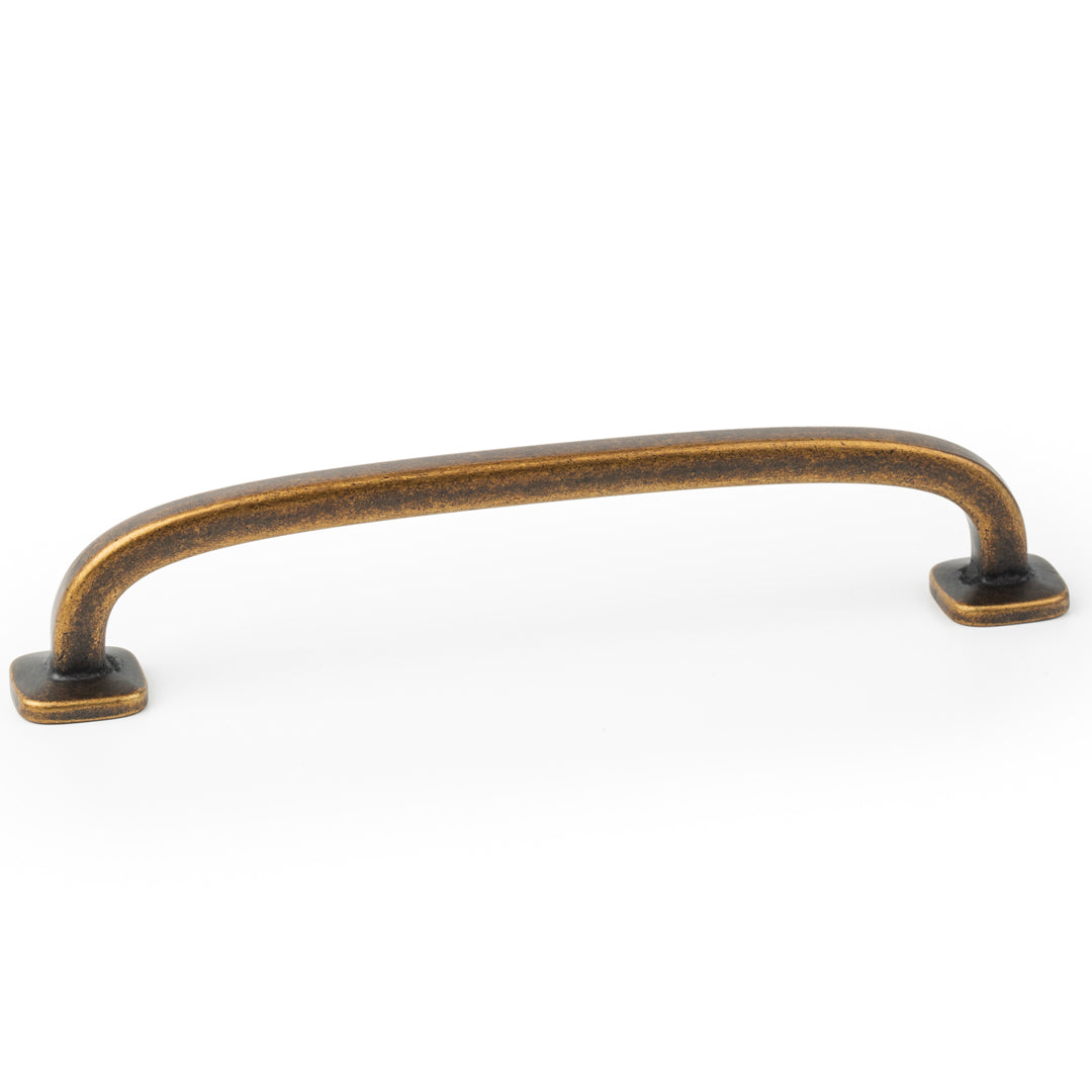 QUART MINI - CC128L146mm Handle Rustic brass