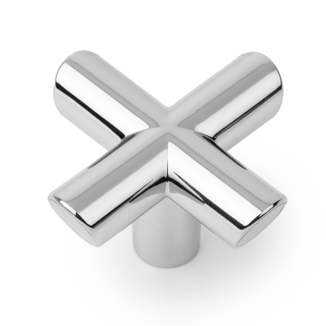 EQUIS - 40x40mm Knob Polished chrome