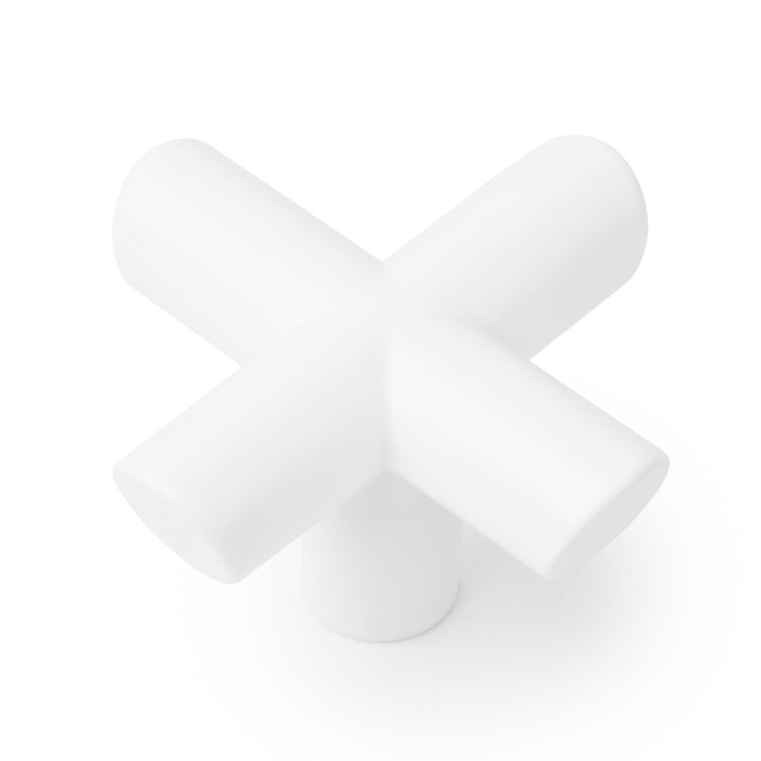 EQUIS - 40x40mm Knob Matt white