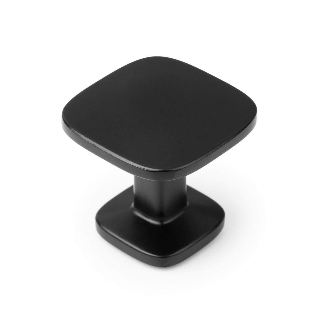 QUART BIG - 34x34mm Knob Matt black