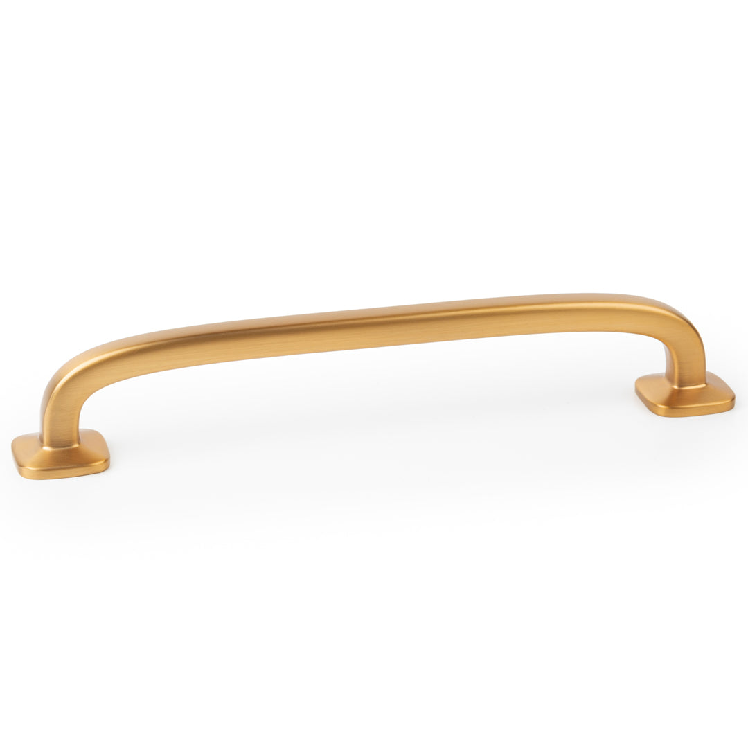 QUART BIG - CC160L183mm Handle Brushed brass cava