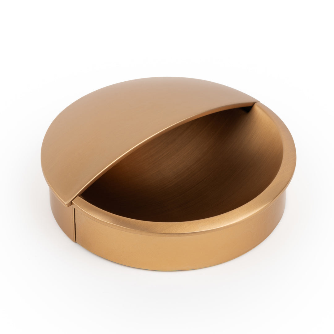 LIDD - CC48L64mm Recessed Handle Brushed brass cava