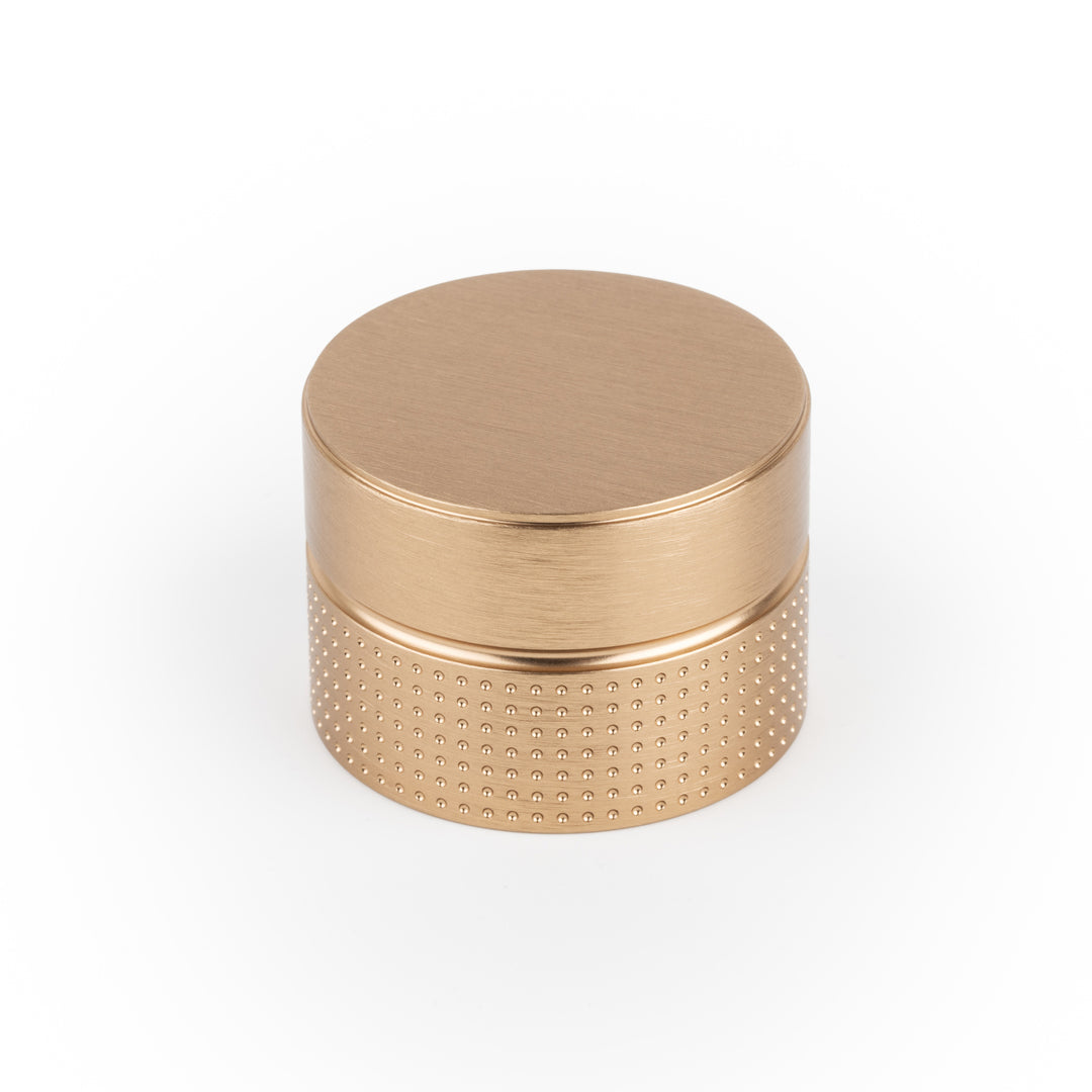 POINT - 40x29mm Knob Brushed brass cava