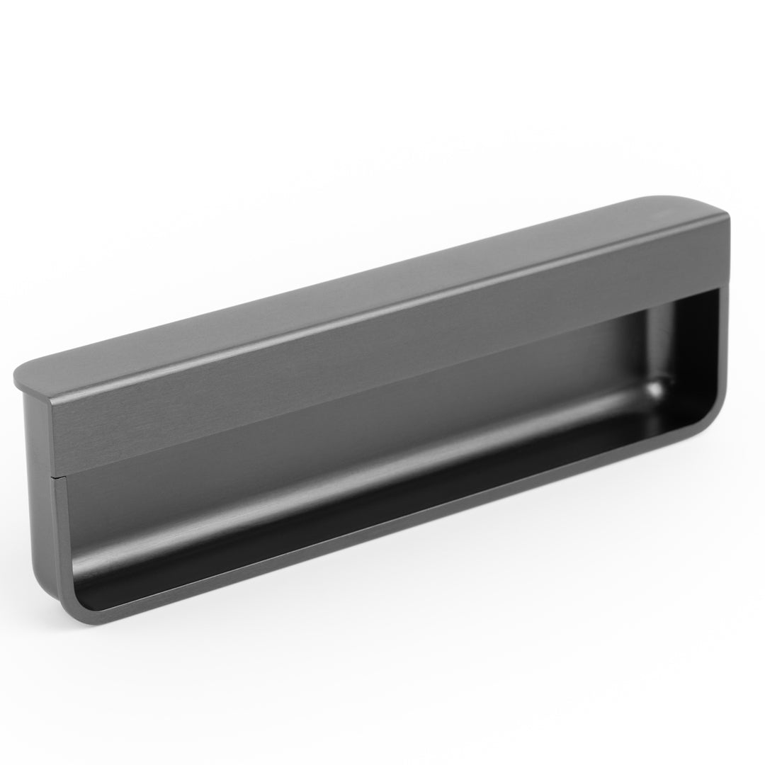 MOULE - CC128L154mm Recessed Handle Titanium black