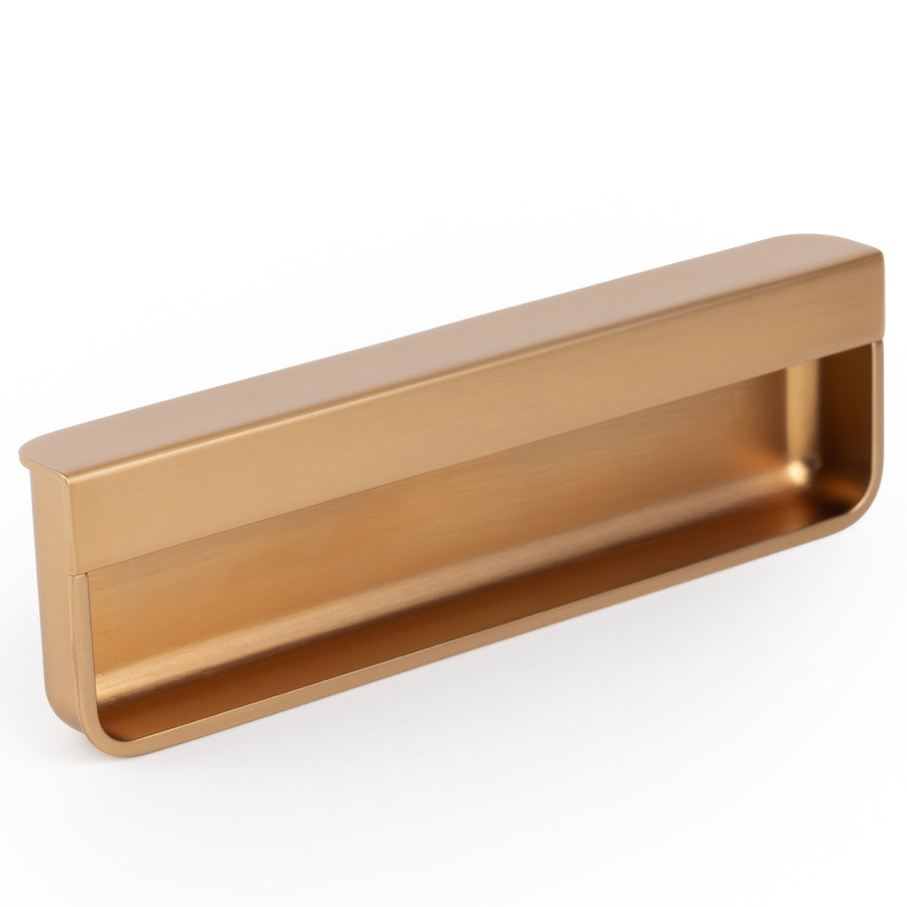 MOULE - CC128L154mm Recessed Handle Brushed brass cava