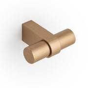 NOBB - 52x45mm T Knob Brushed brass cava
