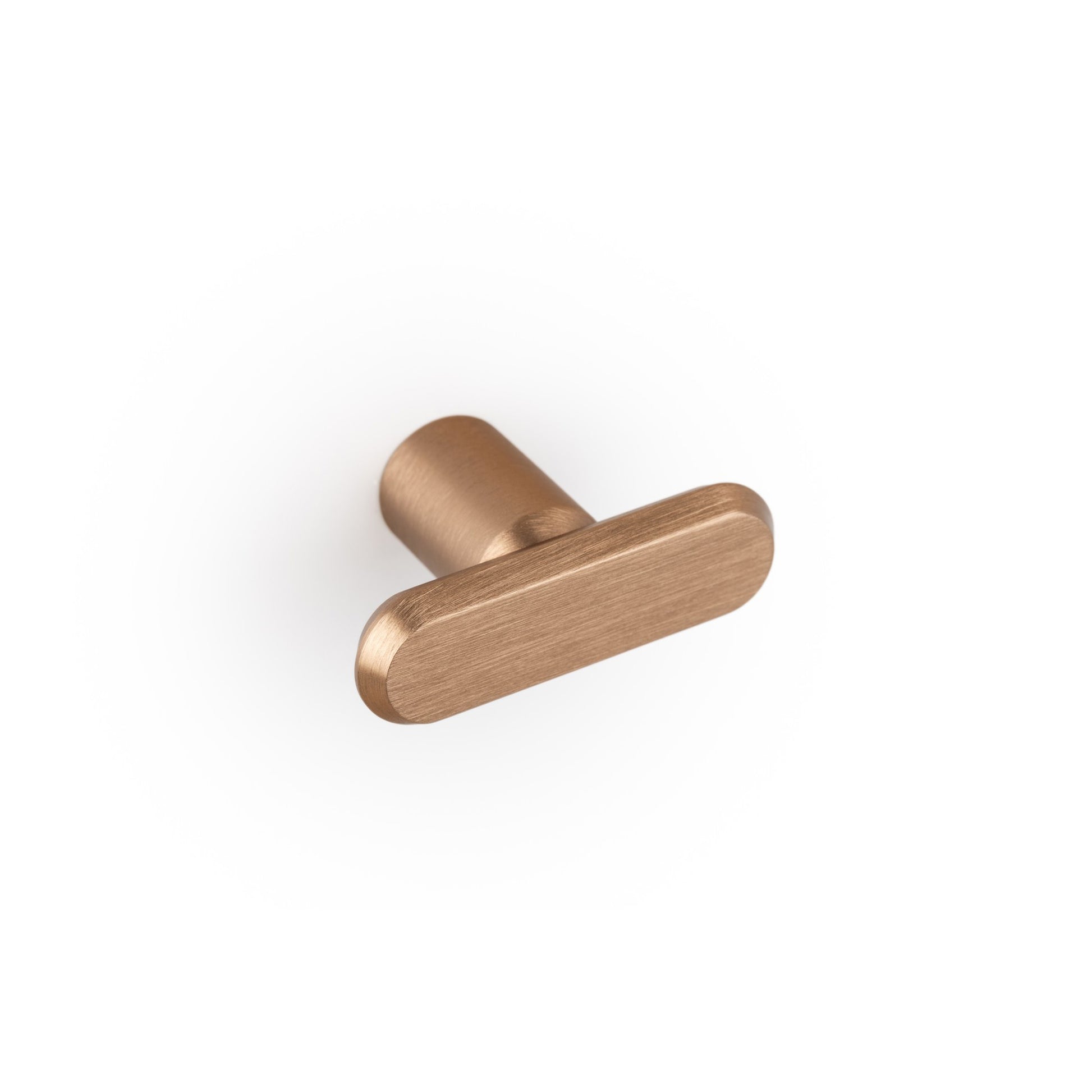 Viefe FASE T-Knob Brushed brass cava / 17 x 52mm