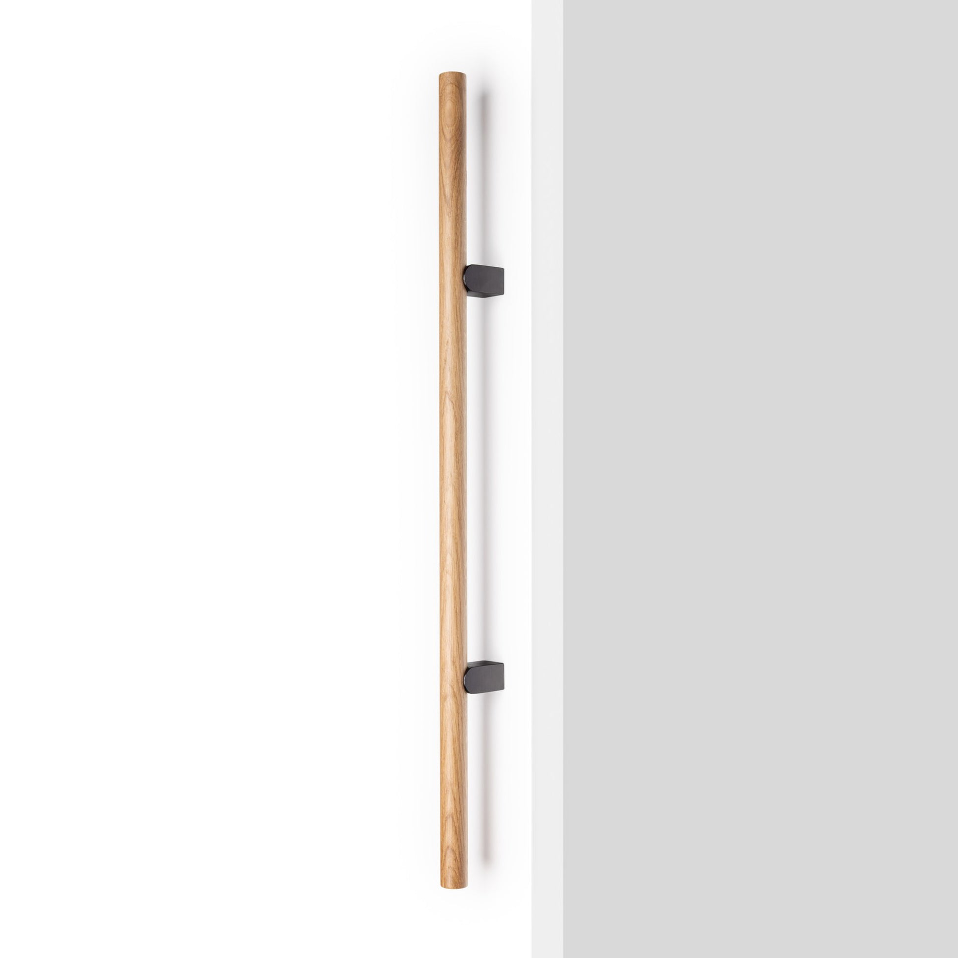 Viefe KUMO WOOD BIG Handle Titanium black + oak / 320mm