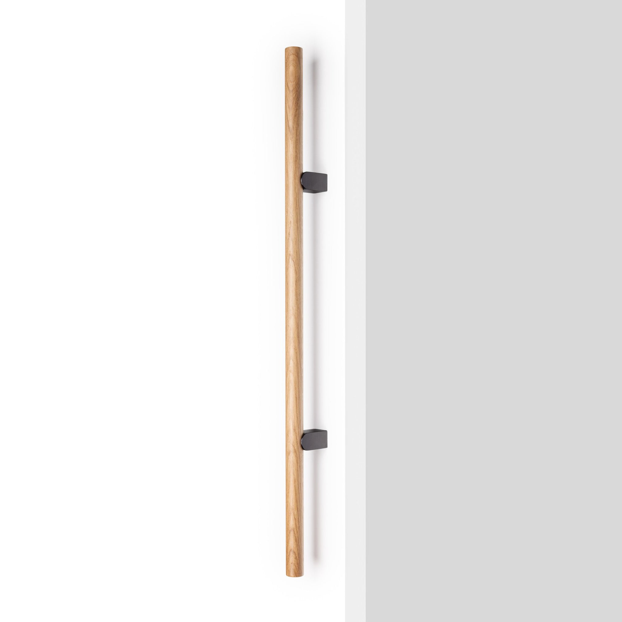 Viefe KUMO WOOD BIG Handle Titanium black + oak / 320mm