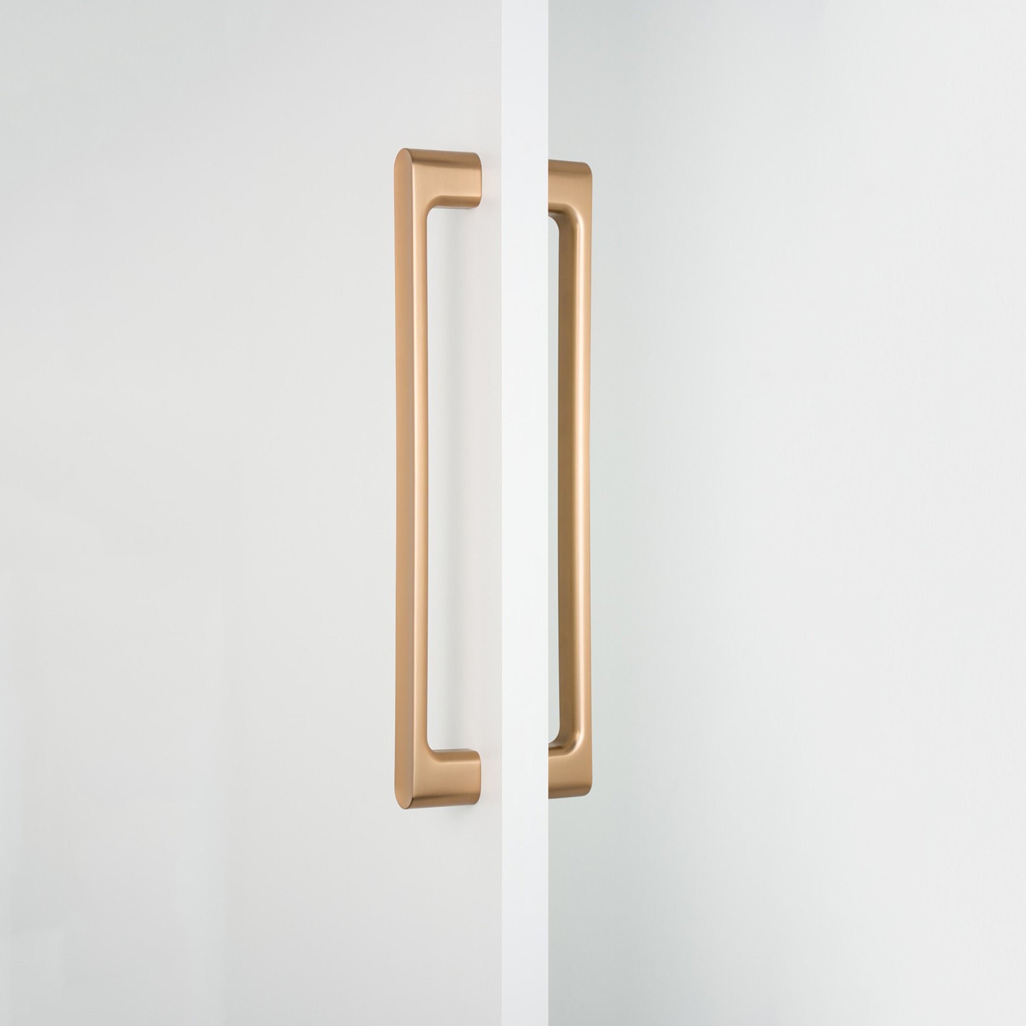 Viefe LUV BIG Back to Back Pull Handle Brushed brass cava / 384mm