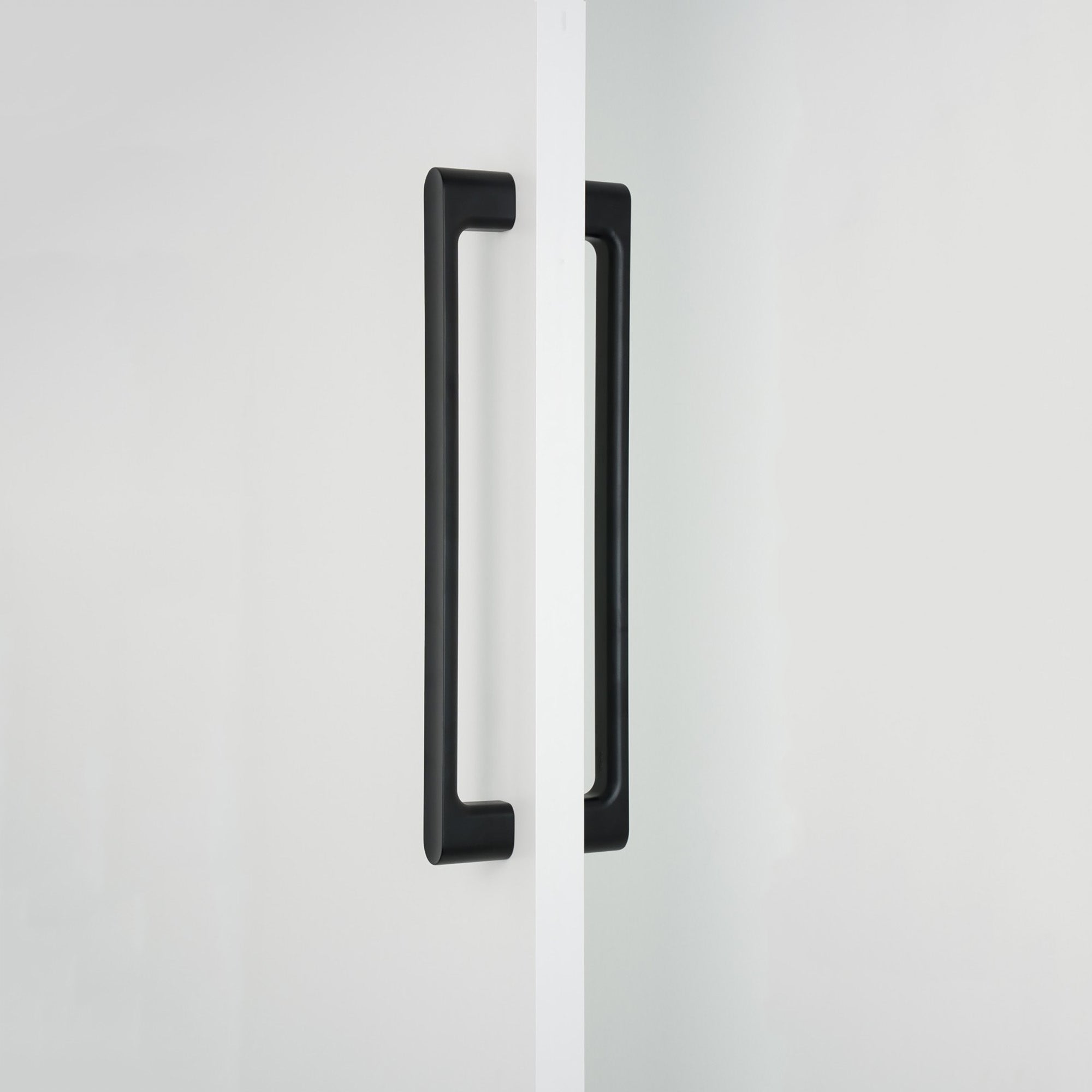 Viefe LUV BIG Back to Back Pull Handle Matt black / 384mm