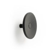 Viefe ZOOT - D120mm Wall Hook Matt black + ash matt black lacquered