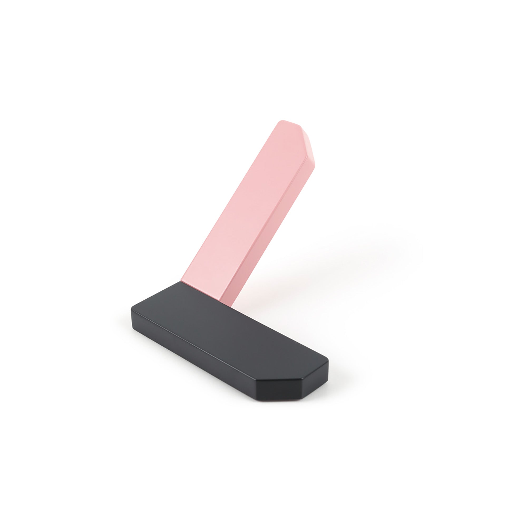 Viefe CORNER - 101x87x67mm Wall Hook Anthracite grey + pink