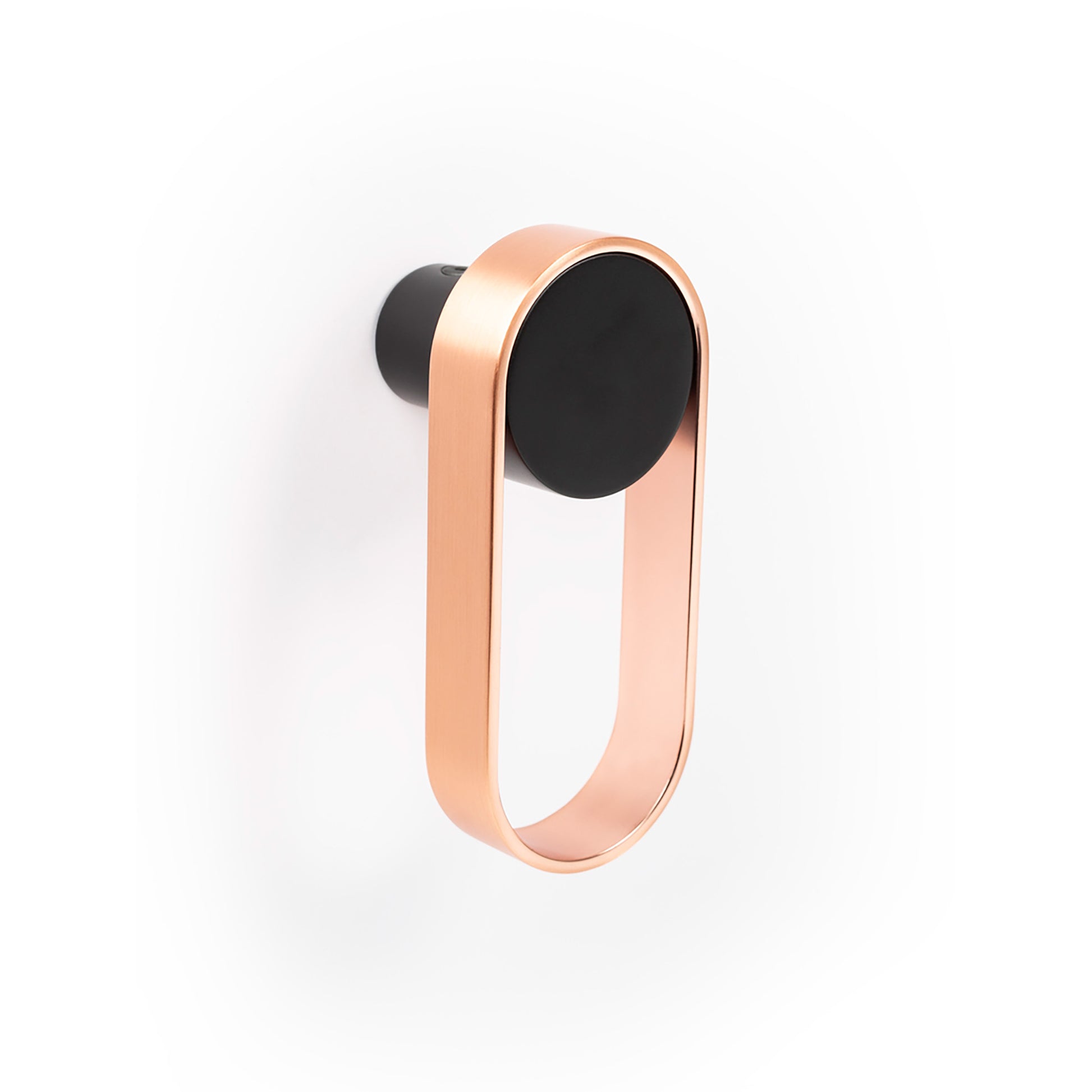 Viefe ORBIT - 45x105x45mm Wall Hook Matt black + brushed copper