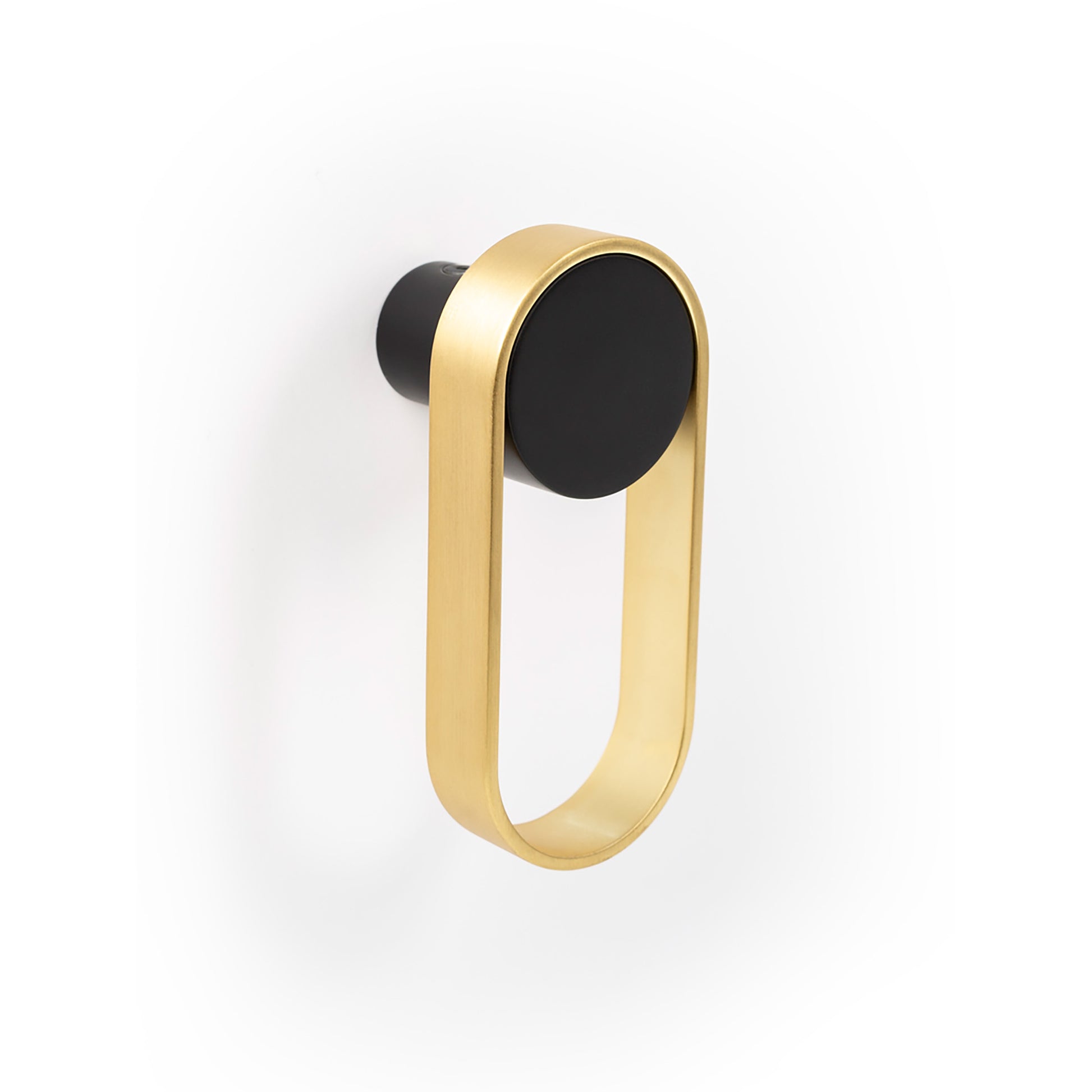 Viefe ORBIT - 45x105x45mm Wall Hook Matt black + brushed gold