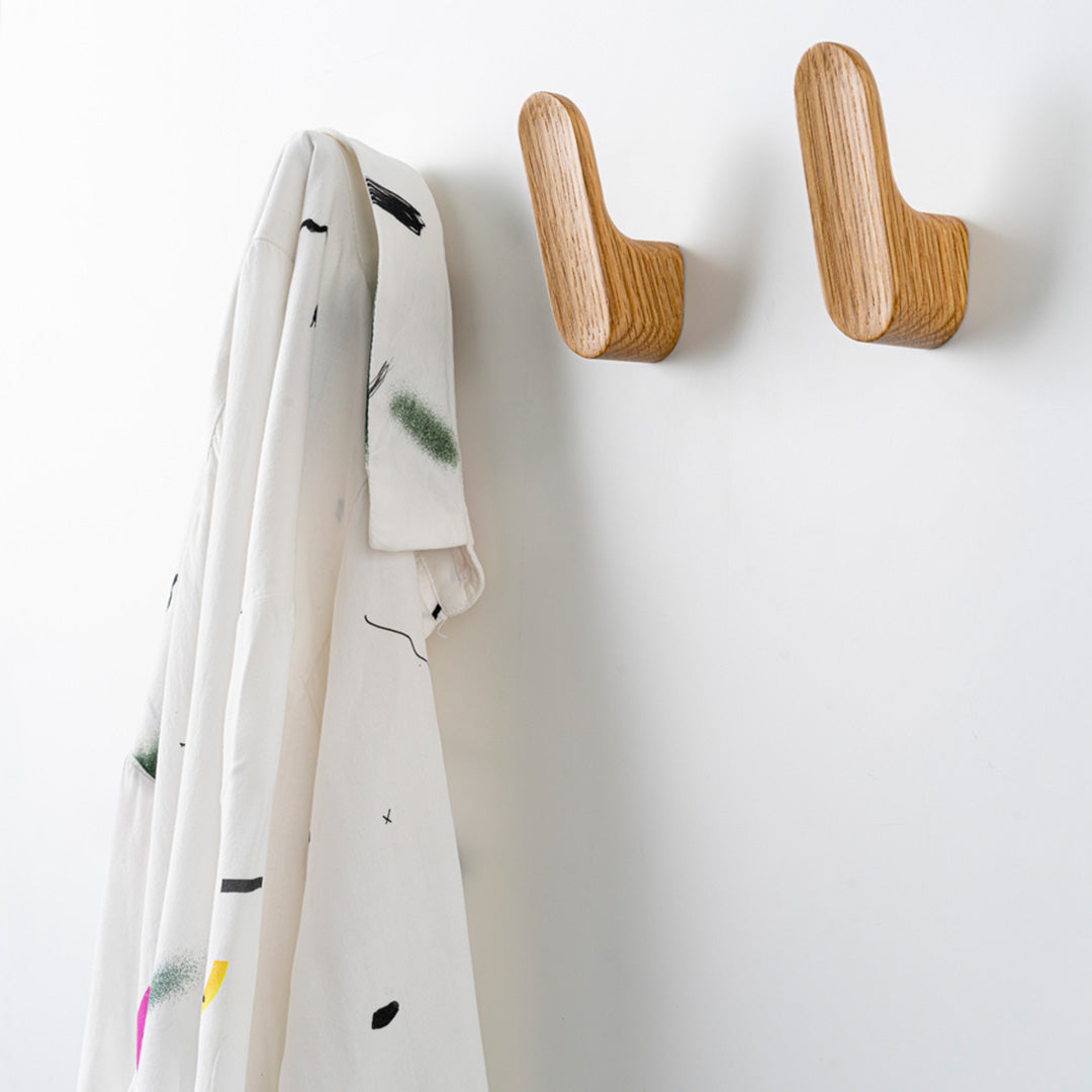 LUV WOOD - 28x82mm Wall Hook by Viefe - New York Hardware