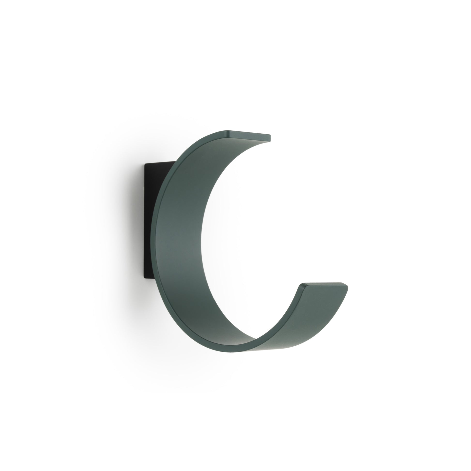Viefe BIRDD - 25x80mm Wall Hook Black + forest green