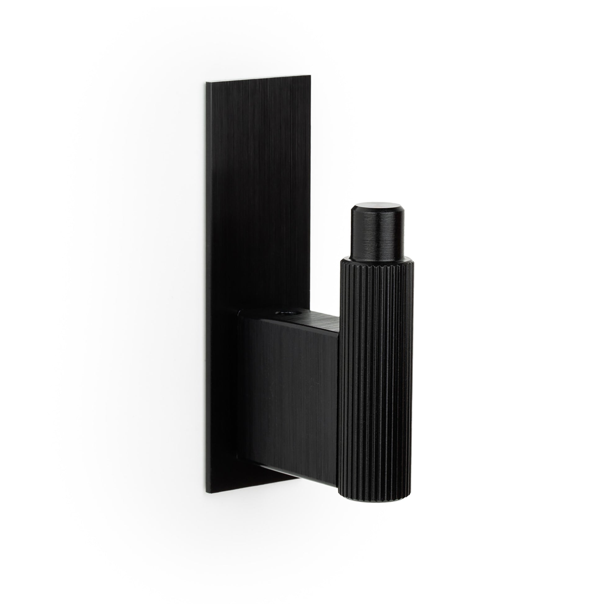 Viefe ARPA PLATE - 25x80mm Wall Hook Brushed black