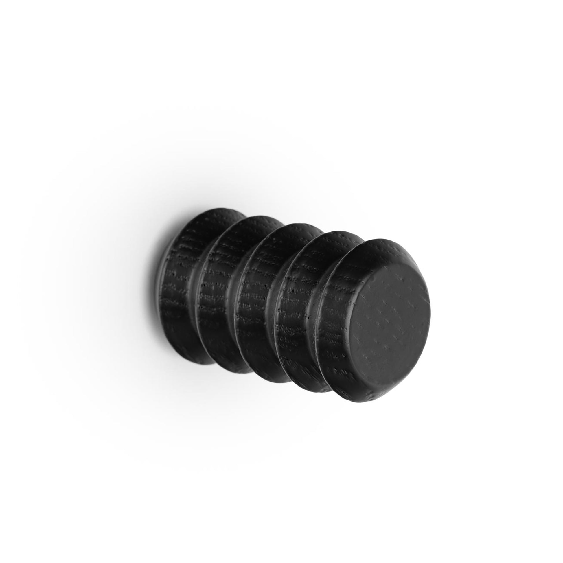 Viefe PULSE Wall Hook Wood matt black lacquered / 28mm