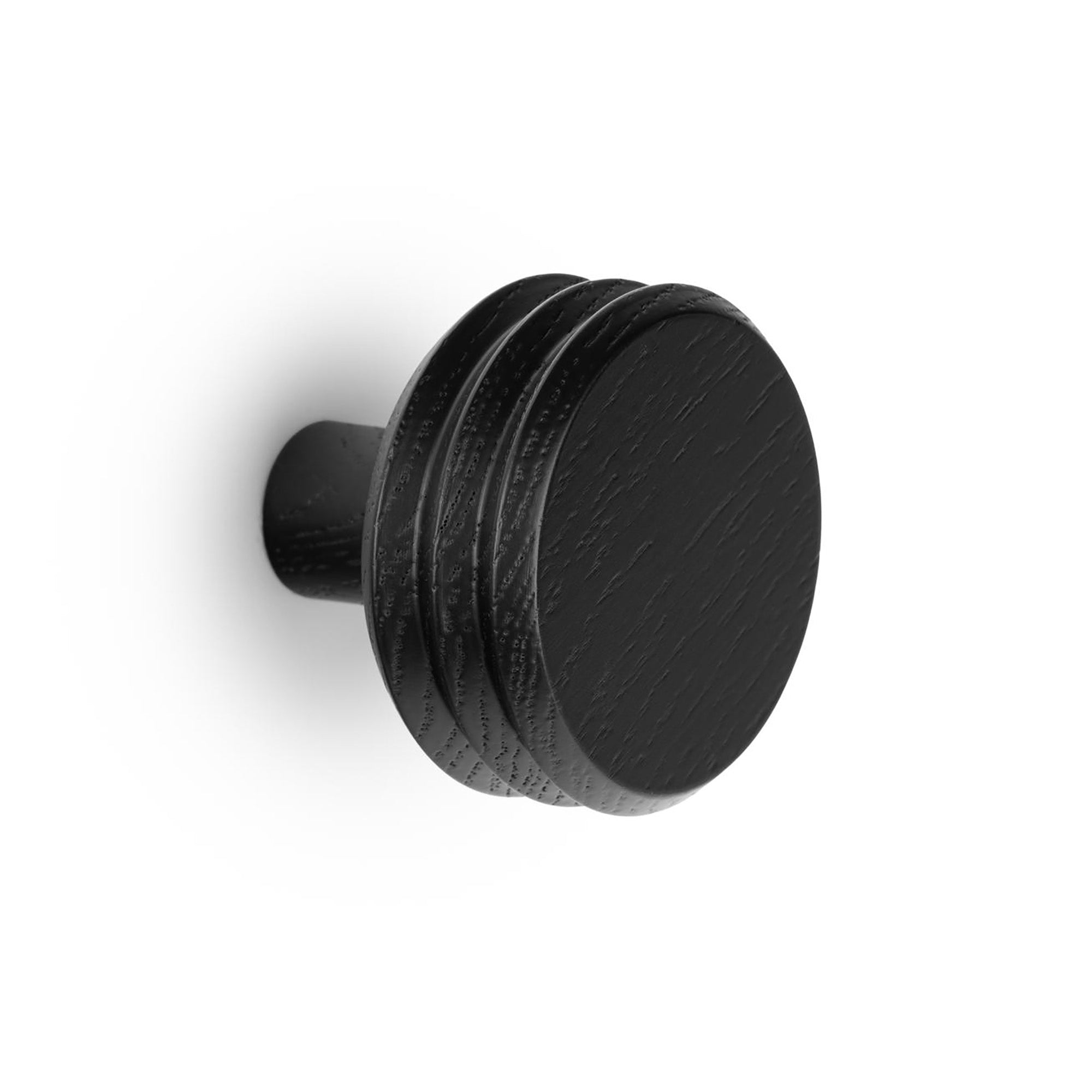 Viefe PULSE Wall Hook Wood matt black lacquered / 65mm