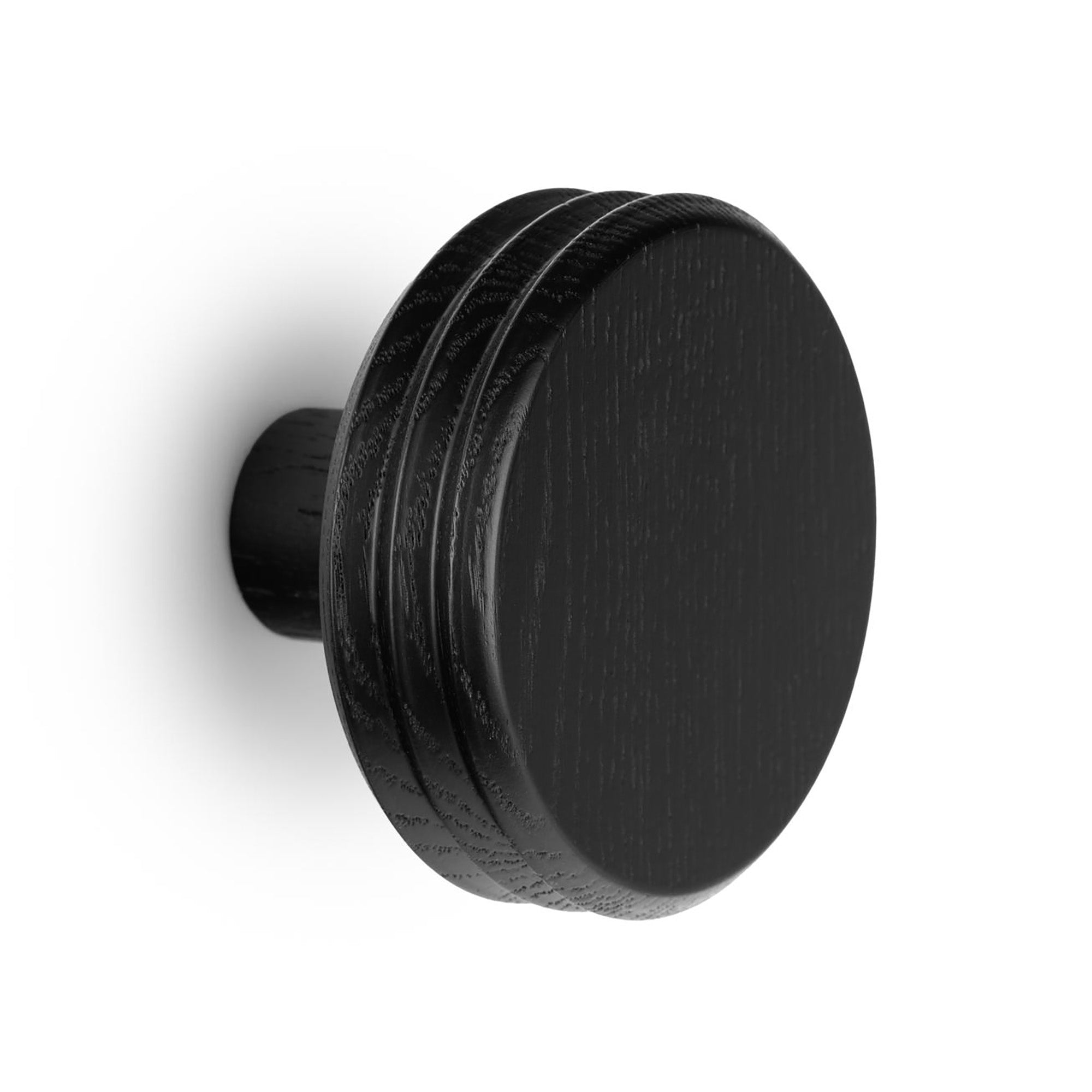Viefe PULSE Wall Hook Wood matt black lacquered / 90mm