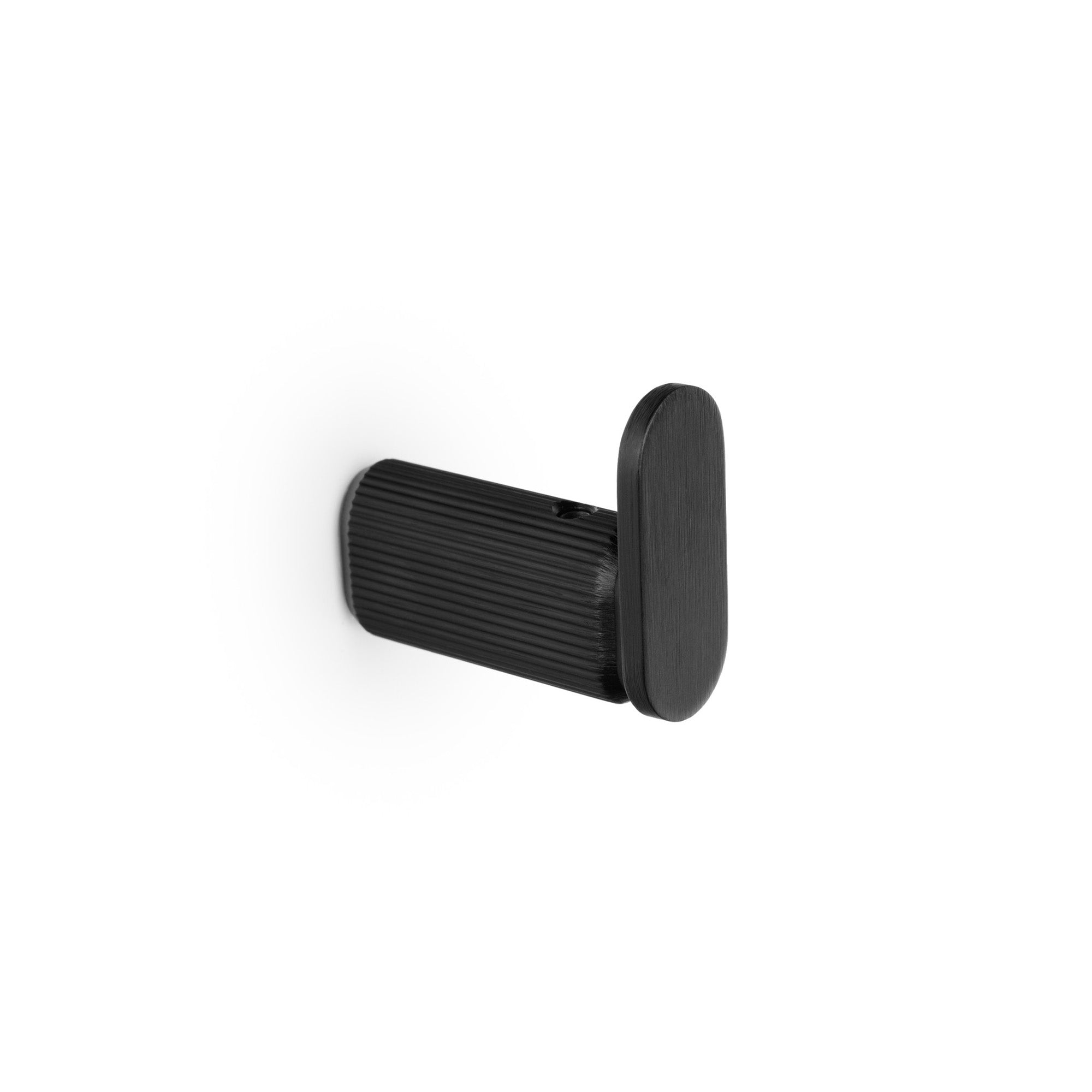 Viefe BROOKLYN Wall Hook Brushed black / 15 x 40mm