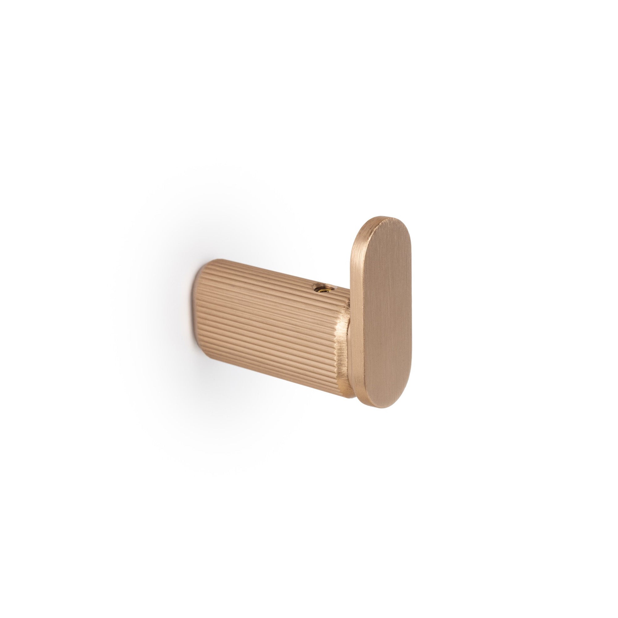 Viefe BROOKLYN Wall Hook Brushed brass cava / 15 x 40mm