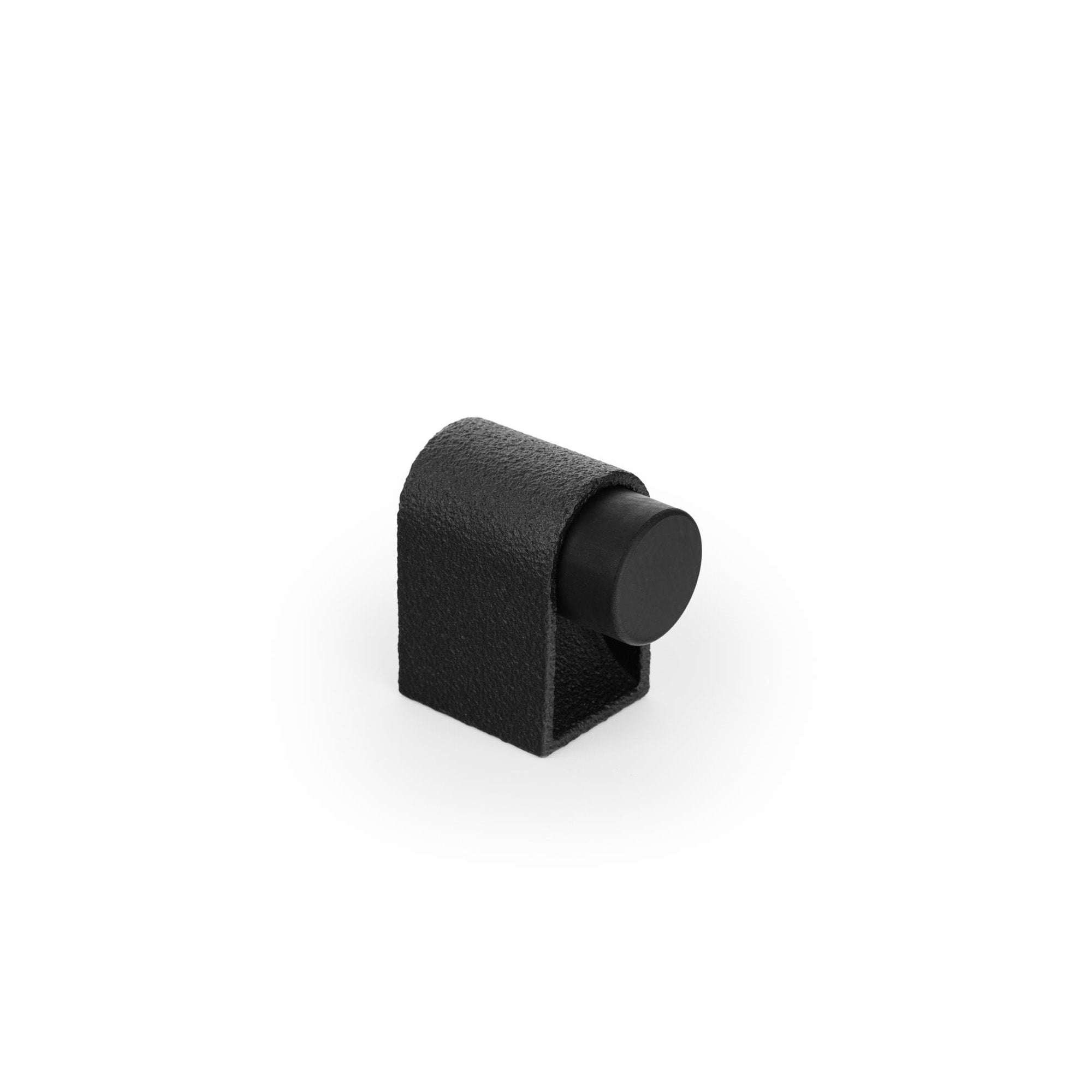 Viefe CASEY Door Stopper Textured lava black / 30 x 47mm