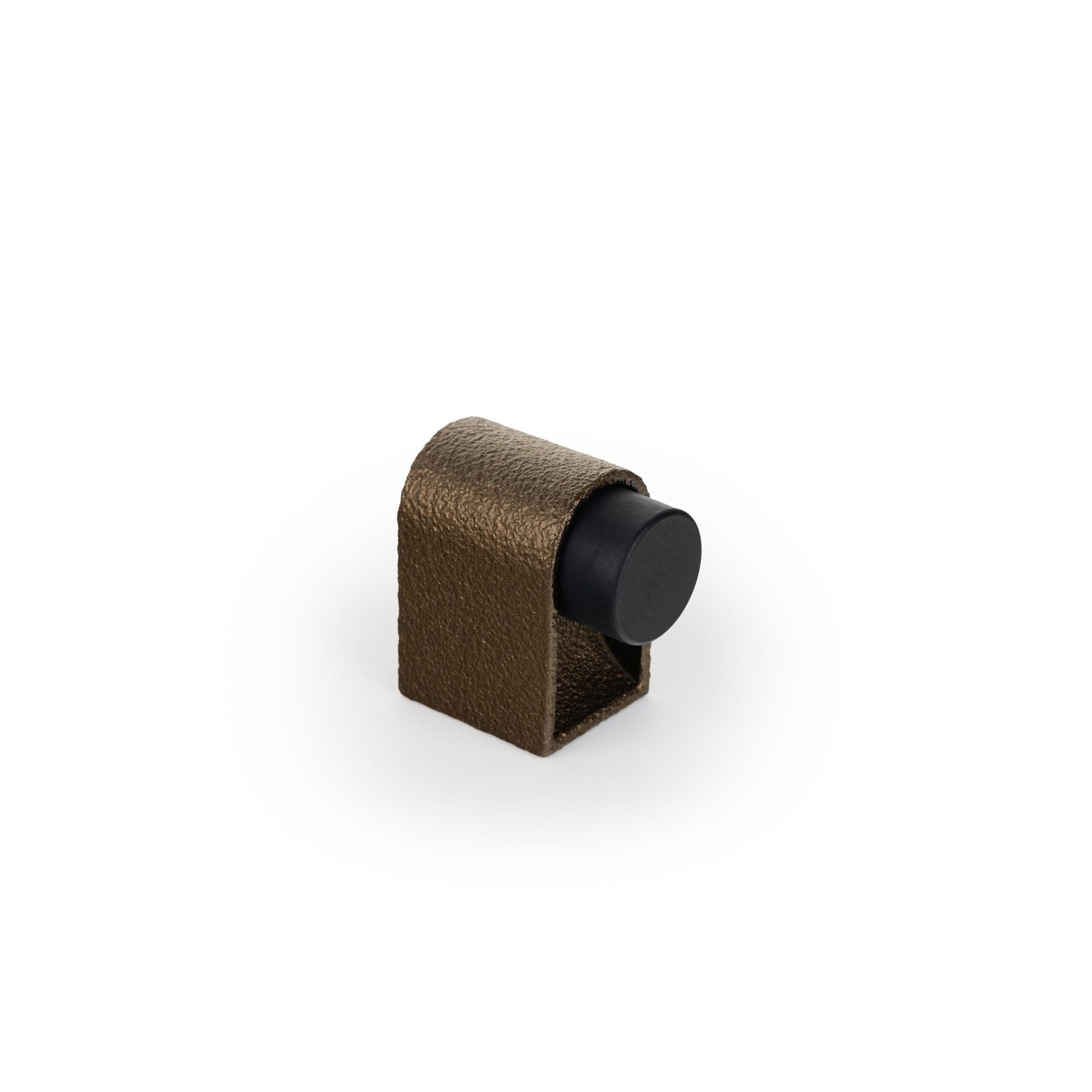 Viefe CASEY Door Stopper Textured metallic brown / 30 x 47mm