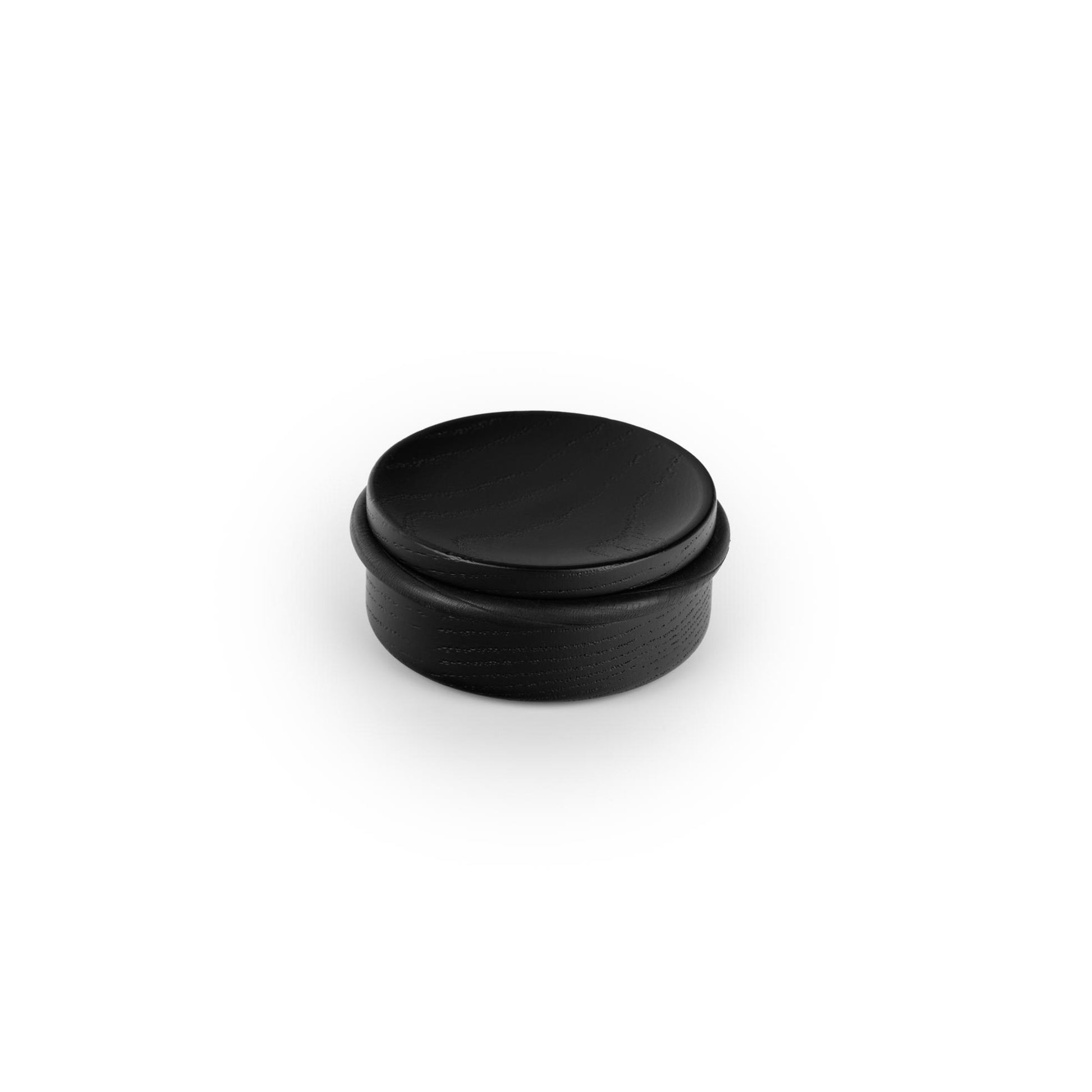 Viefe LUV WOOD Door Stopper Wood matt black lacquered / 71mm