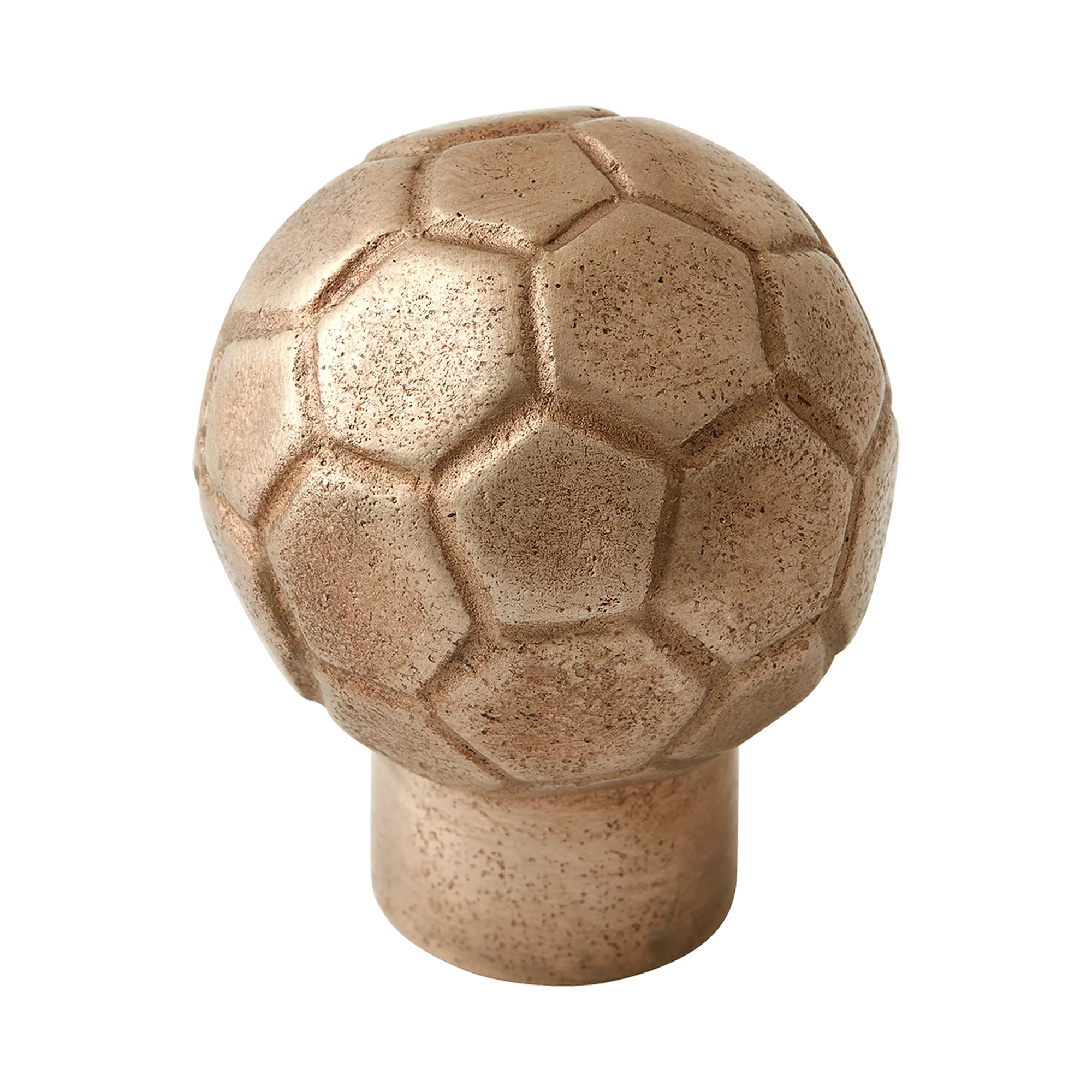 Armac Martin Whimsical Soccer Ball Silicon Bronze Cabinet Knob