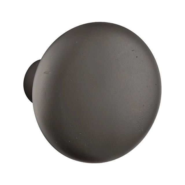 Emtek Hercules Smooth Tubular Entry Set Monolithic with Winchester Knob