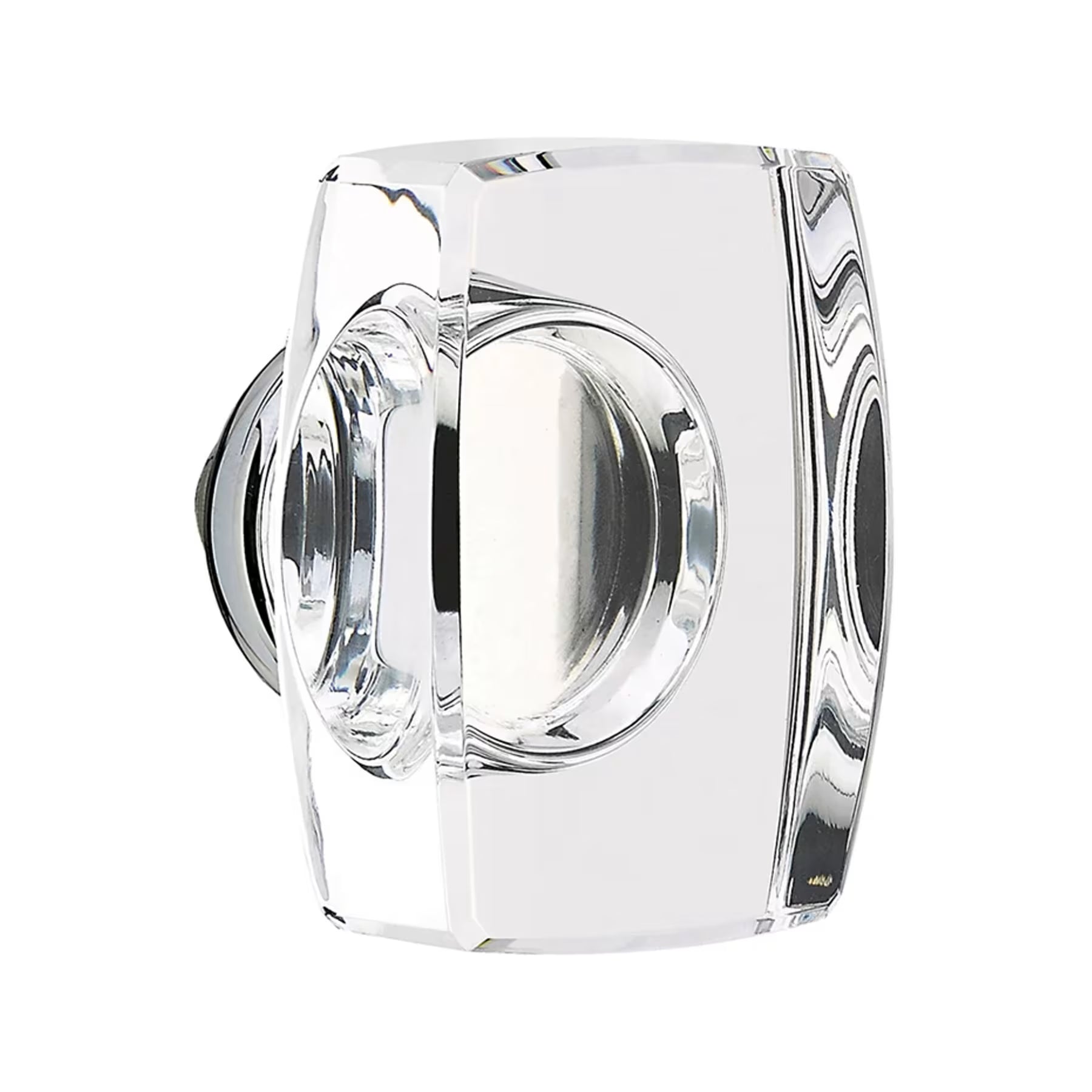 Emtek Single Cylinder Manning Monolithic Tubular Entry Set With Windsor Glass Knob