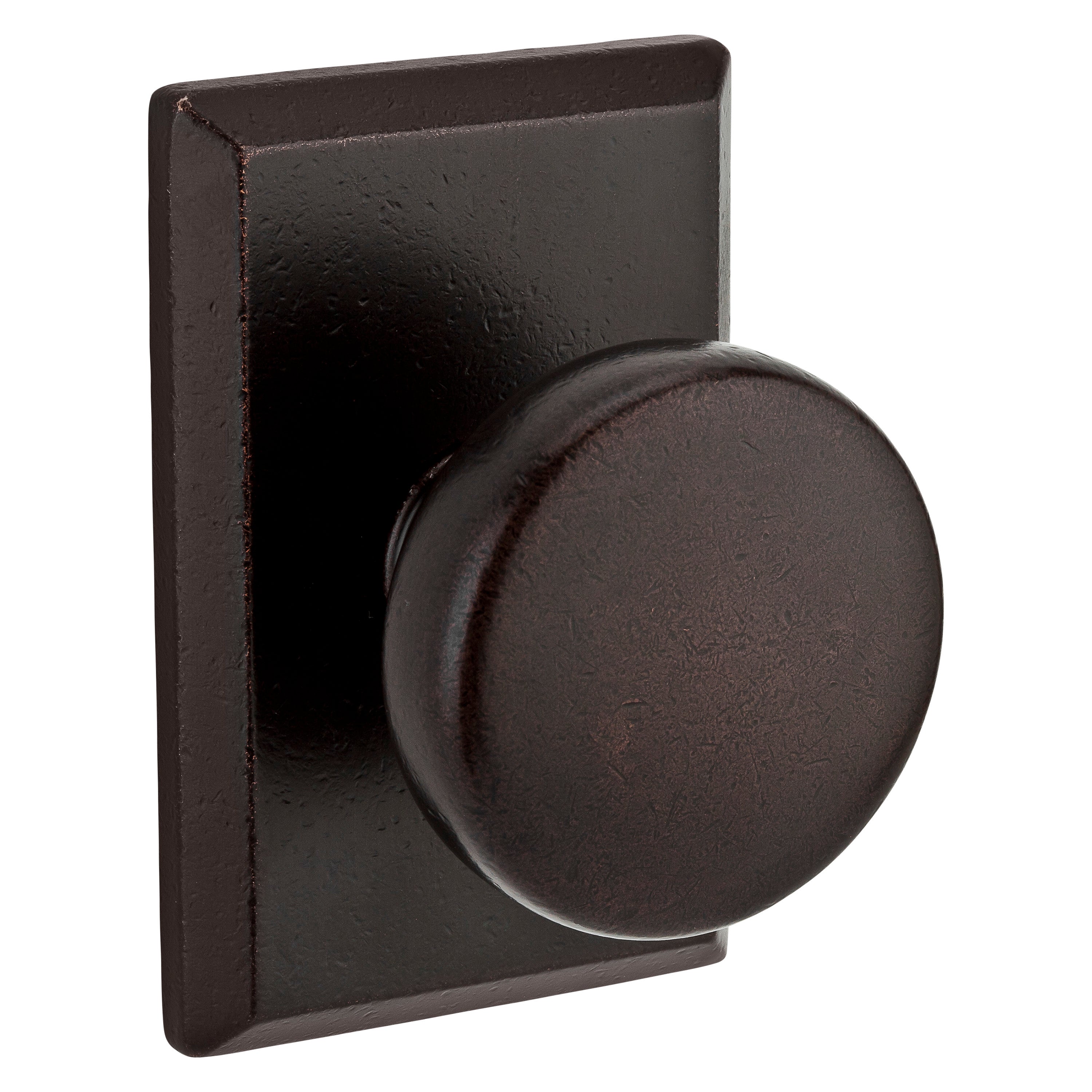 Baldwin Reserve Rustic Passage Knob Set